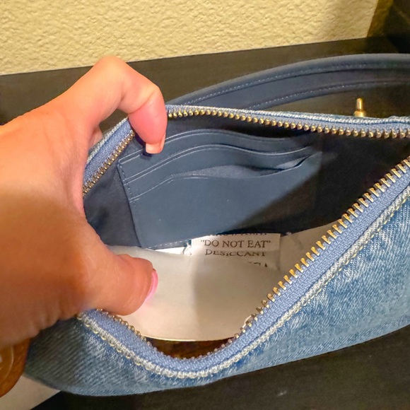 COACH Denim Swinger 20 Shoulder Bag - Picture 7 of 8